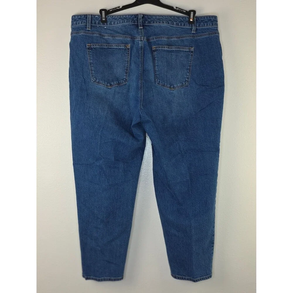 Talbots Everyday Relaxed Blue Straight-Leg Jeans Size 20W